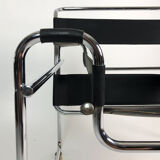 Pair of "vassily" model armchairs Marcel Breuer 1980