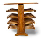 Wooden magazine rack, Circa 1950