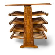 Wooden magazine rack, Circa 1950