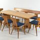 dining room set by Jacob Kielland Brandt for I. Christiansen - 1960s