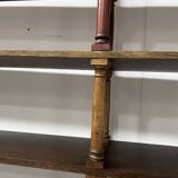 Library with a central wooden recess, 20th century.