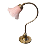 Art deco style brass lamp