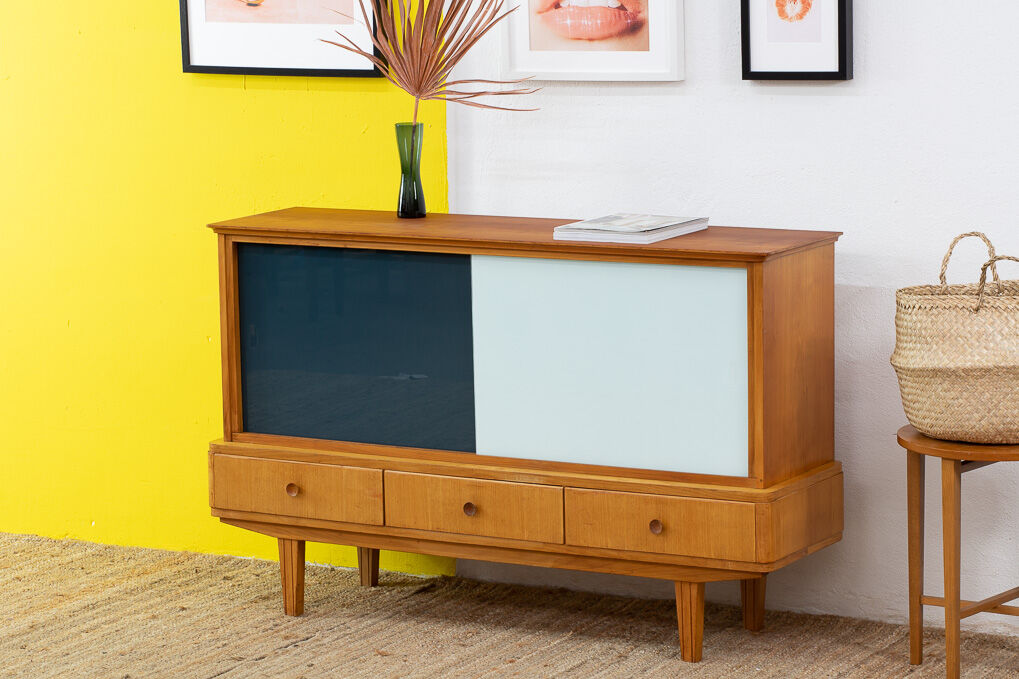 Vintage scandinavian sideboard – 133 cm