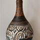 Lampe de table en grès de poterie danoise par Birte Vedel Howards, années 1960.
