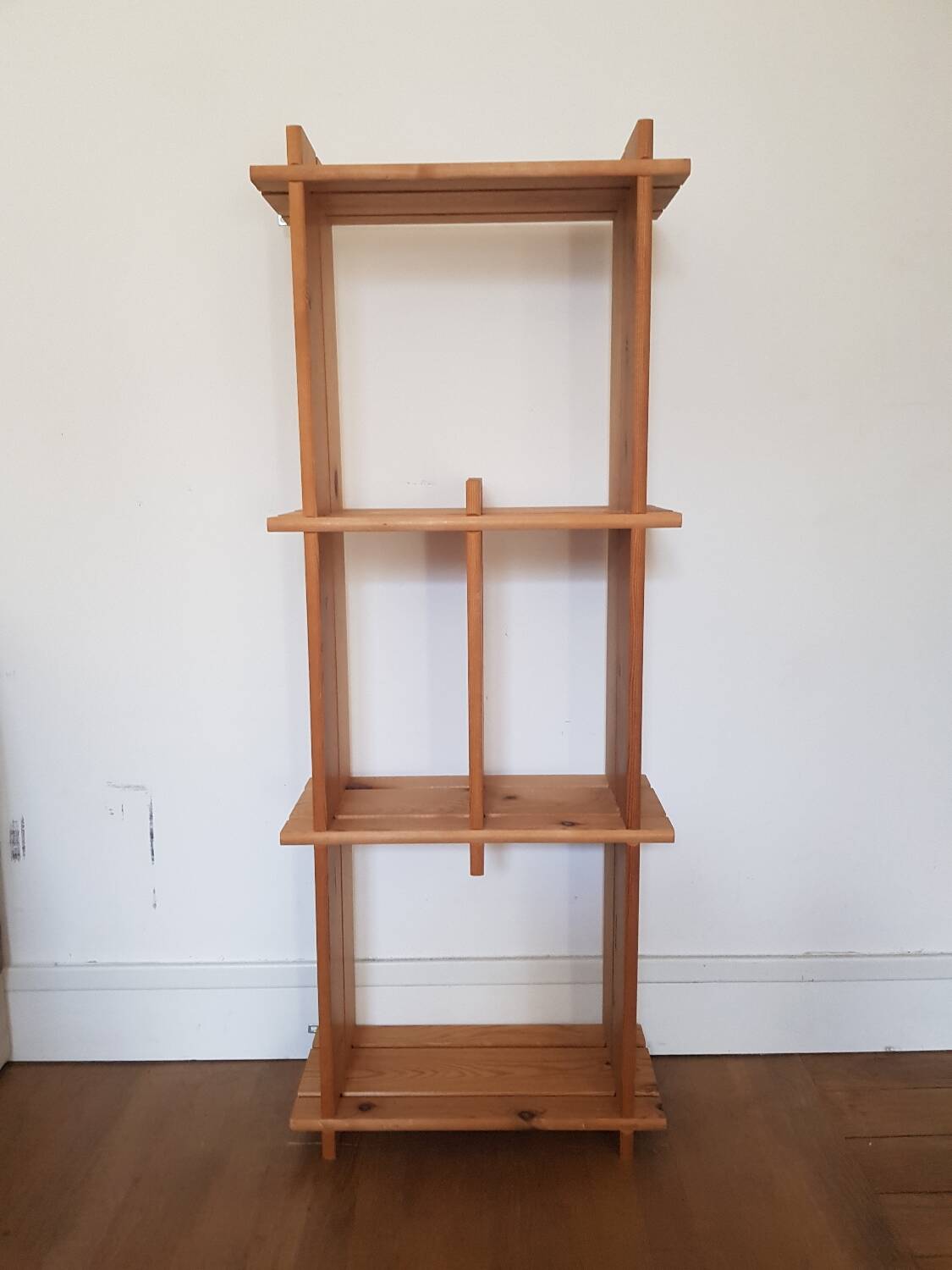 Console Murale Vintage en Bois, Danemark, 1960s