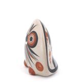 Mexican ceramic owl signed V Silva
