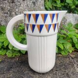 Water pitcher, old toilet pitcher, badonviller, nancy model.