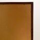 Scandinavian teak mirror — 123 x 32 cm