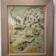 Old poster illustrated map of Savoy 1942 - JP Pinchon
