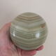 Boule ou sphère minérale décorative verte en marbre n°10