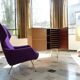 Rare Wingback Lounge Chair by Rudolf B. Glatzel for Alfred Kill, Germany 1950s