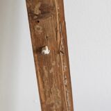 Cadre ancien à moulures noires et dorées