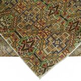 Turkish Wool Vintage Kayseri Rug 193 cm x 287 cm