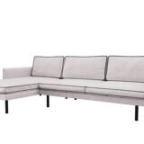 Sia Ester light grey corner sofa, like new