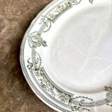 Oval ironstone dish from St Amand and Hamage, "Medallion" service