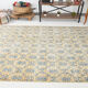 Plants & floral vintage area rug 269x178cm