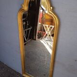 Gilded wood mirror from the 1960s - 100cm