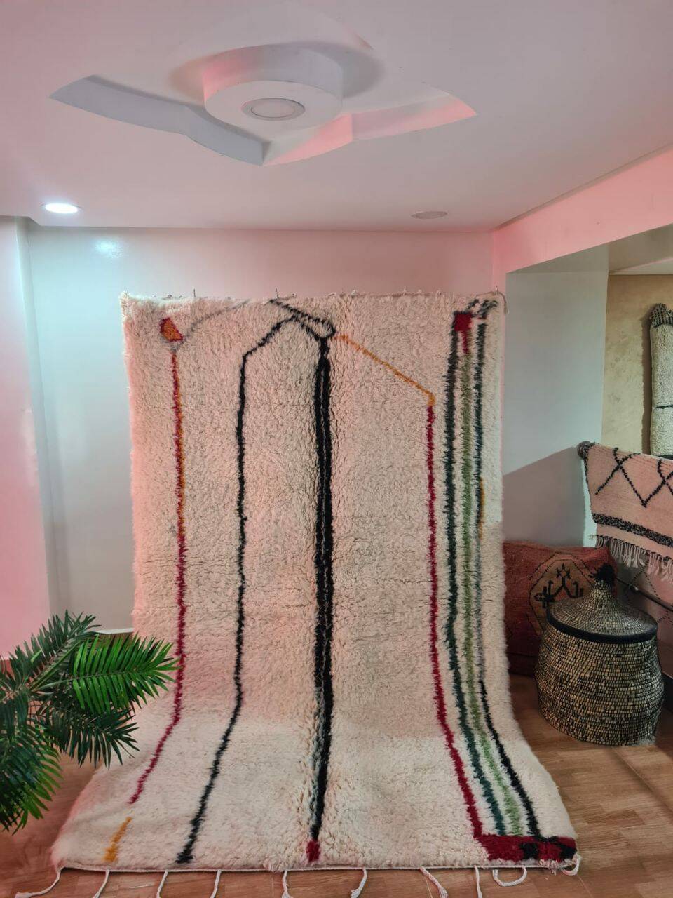 Handmade Moroccan Berber rug 250 x 150 cm