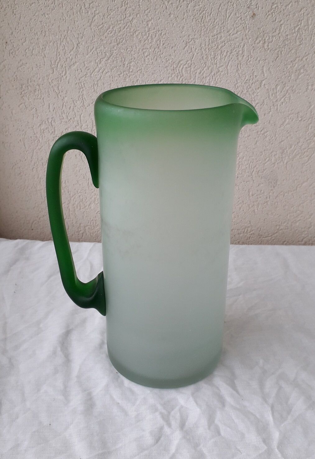 Glass pitcher