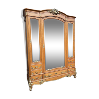 Art Nouveau style wardrobe.