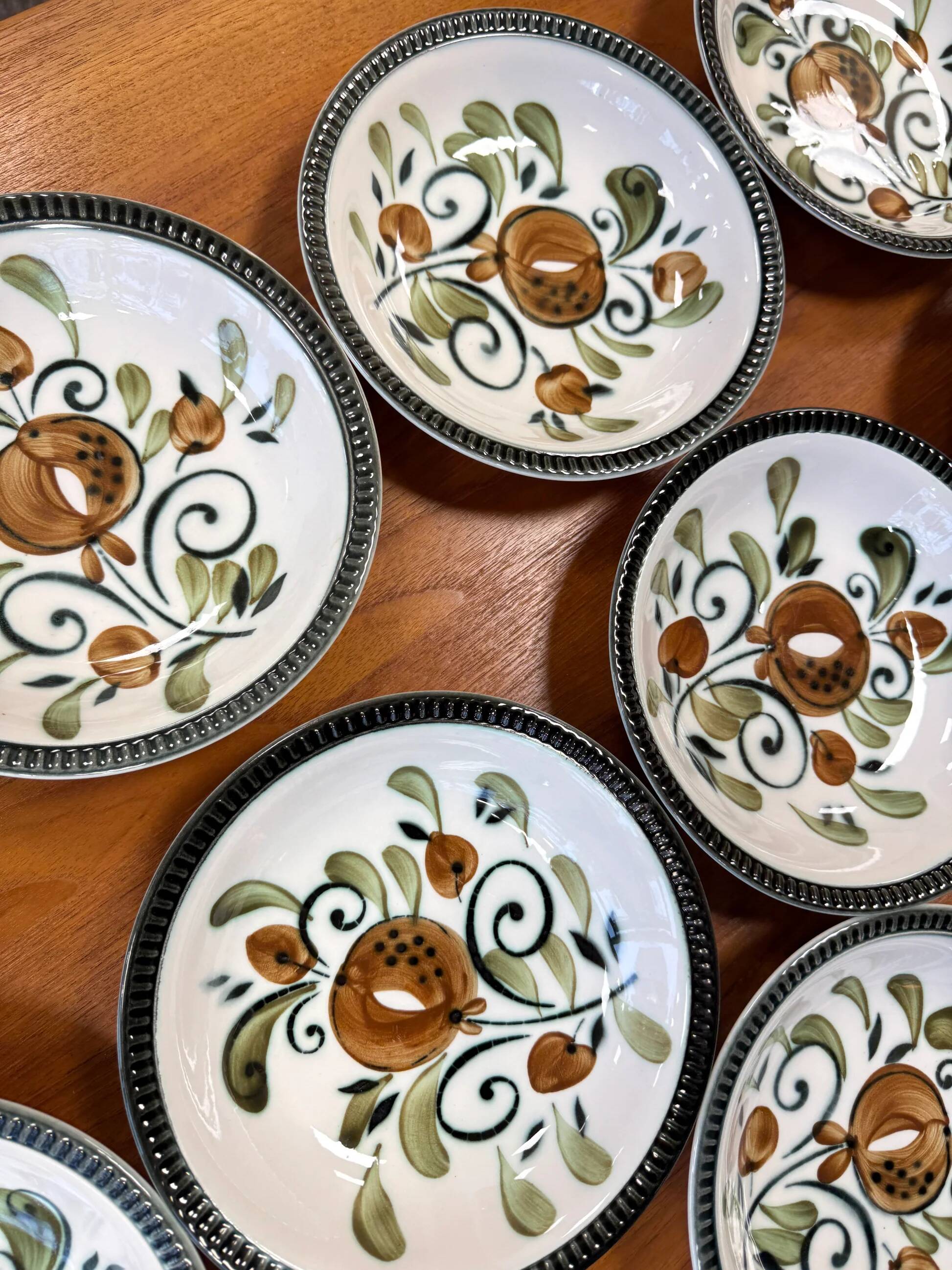 Boch La Louvière deep plates