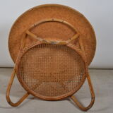 Rattan coffee table