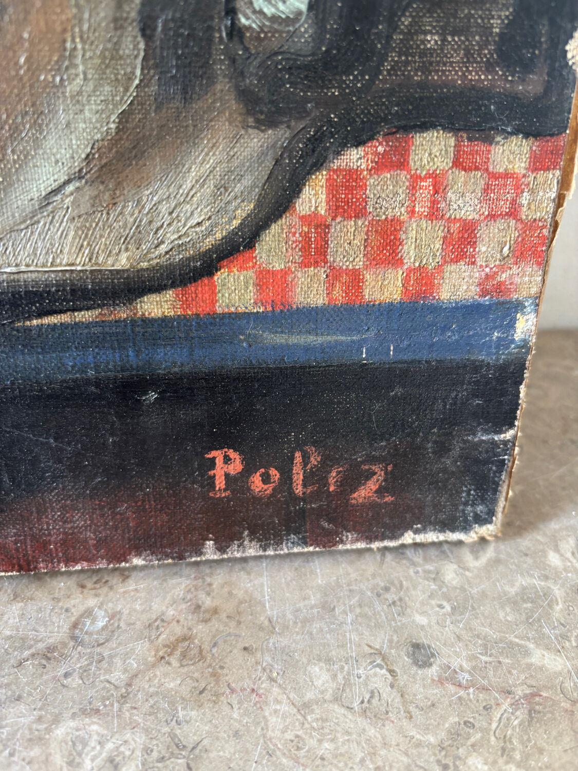 Still life signed Polez