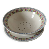 Strawberry bowl set Gien France Le Fraisier Marie-Pierre Boitard