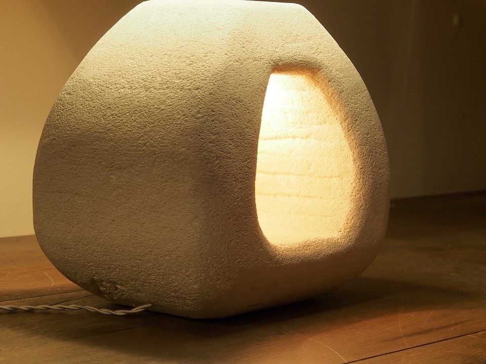 Albert Tormos stone lamp