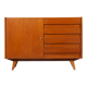 Vintage oak chest of drawers by Jiri Jiroutek, model U-458, 1960