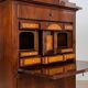 19th Century Mahogany Secretary Desk, French Polish