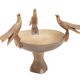 Small carved horn cup