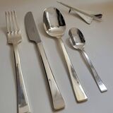 Christofle "Concorde" cutlery set – Icon of French design 1970, 53 pieces