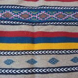 Carpet berber kilim multicolor handmade 110x190cm