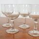 6 verres ballon ancien style bistrot XXème siècle