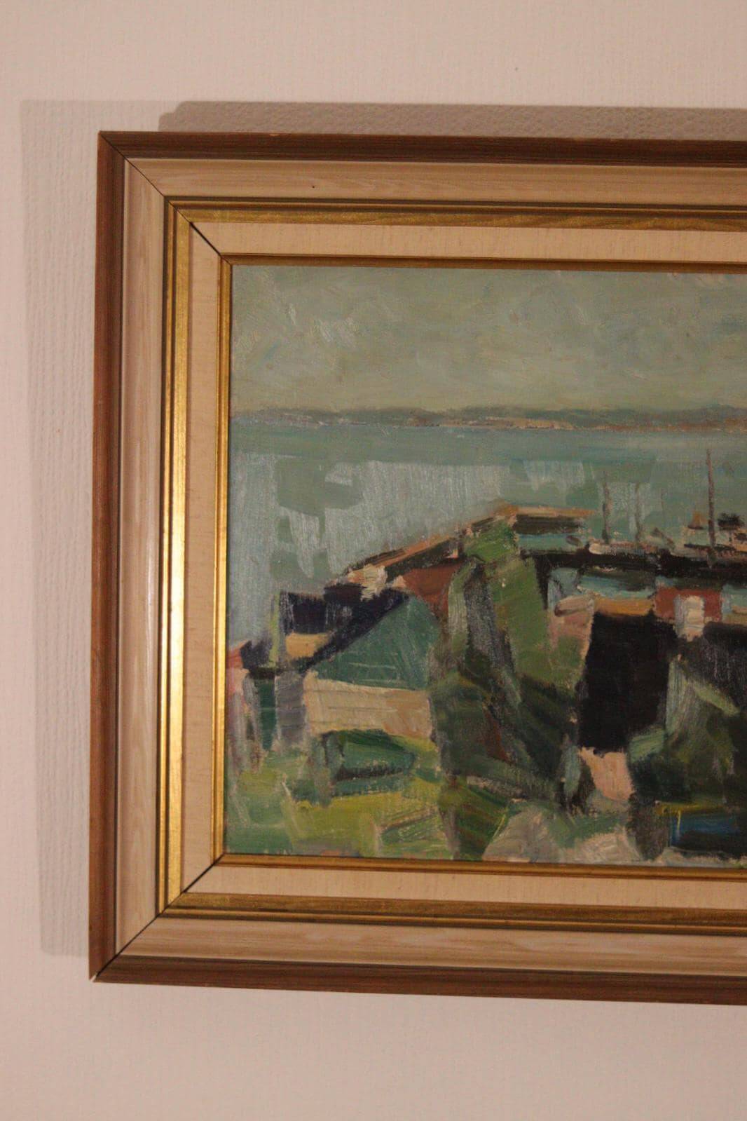 “Coastal Village” by K. Berndström