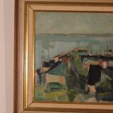 “Coastal Village” by K. Berndström