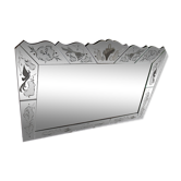 Very large Venetian mirror 180x100cm