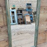 Burmese teak mirror