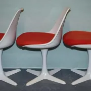 Vintage Arkana Dining Chairs by Maurice Burke, 1960s, Set of 5