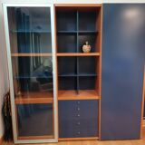 Living room furniture with multiple storage units