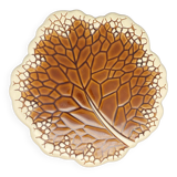 Leaf-shaped ceramic trivet
