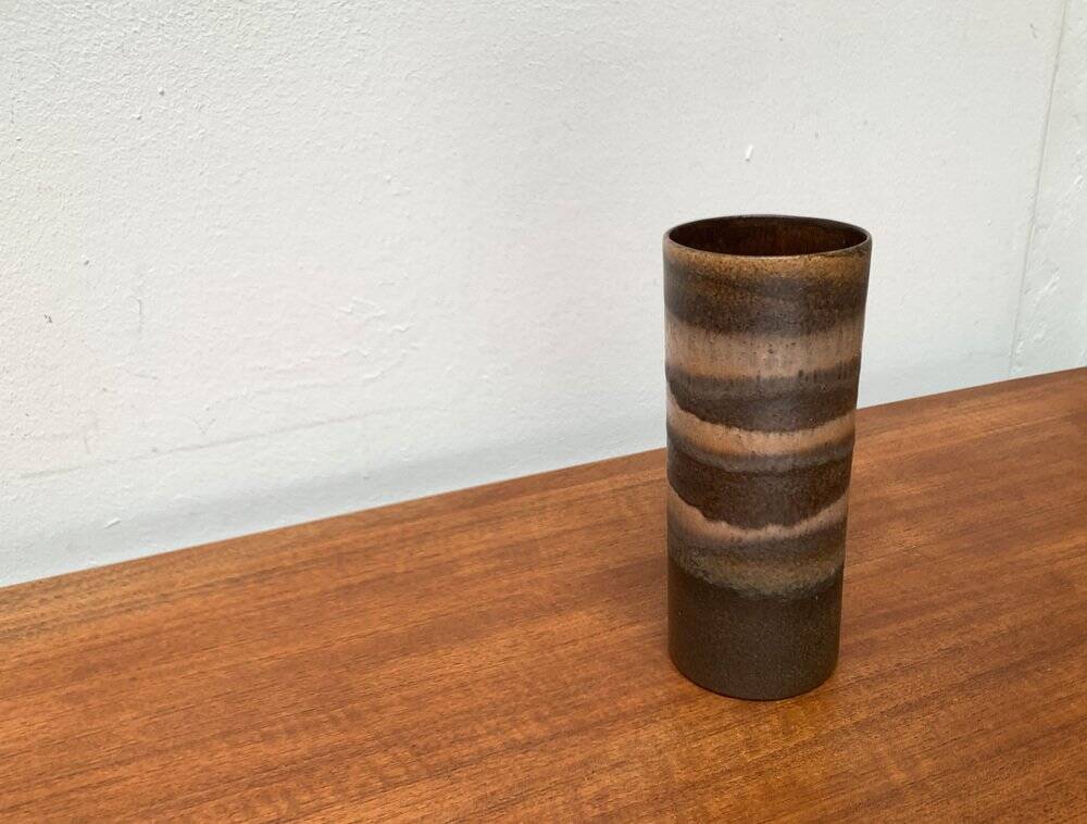 Brutalist Ceramic Vase Mid-Century by WGP of Scheurich, West Germany, 1960s