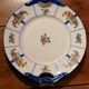 Art deco cake dish signed J. L'Avergne Limoges porcelain