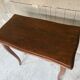 Solid oak desk with a Louis XV 1900 style drawer