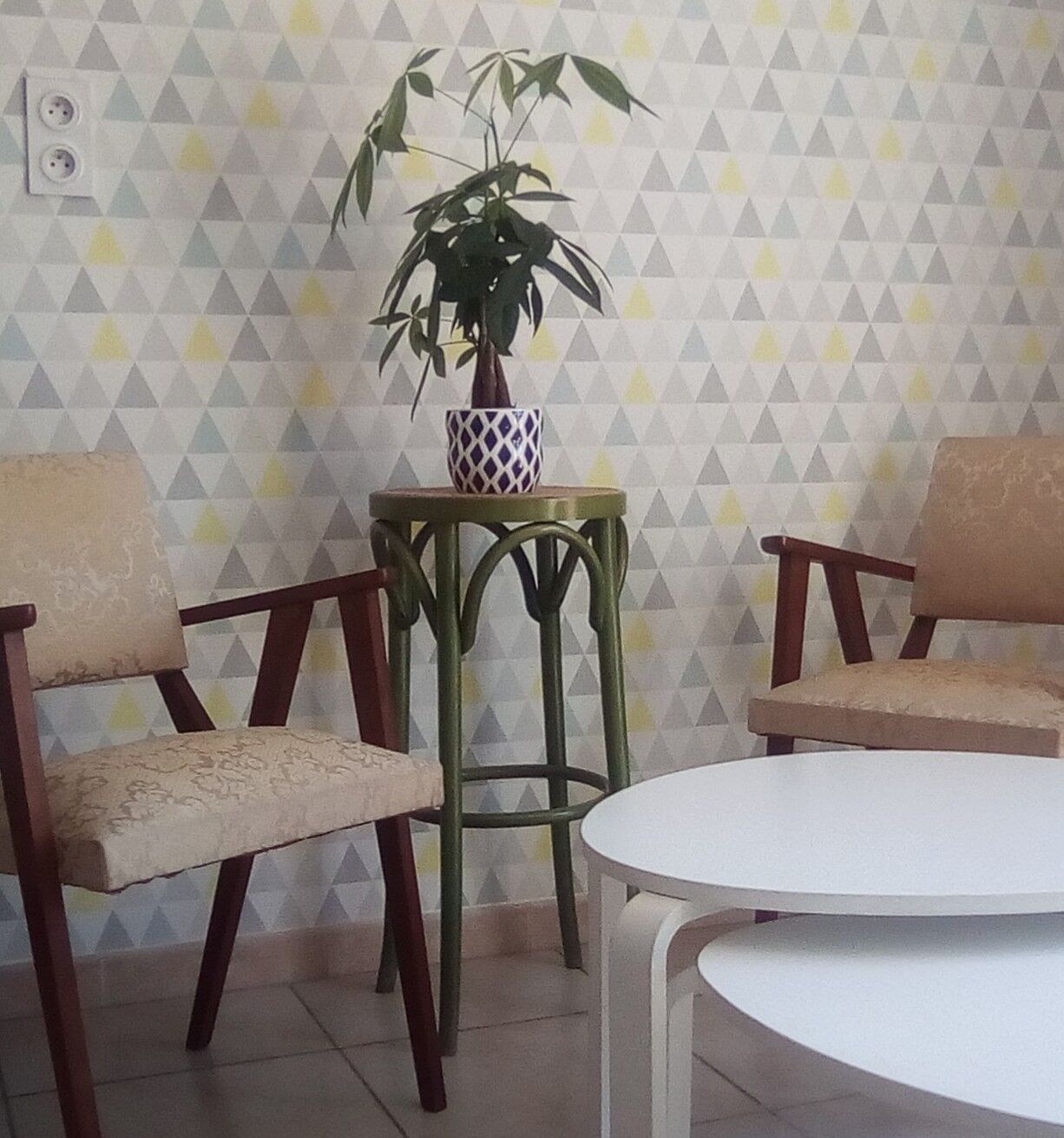 Wooden and canning stool