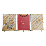 Art Nouveau Triptych Mirror Signed J. LEVAST