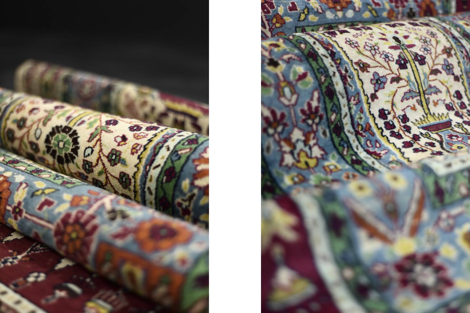 Handwoven Balouch prayer rug, Middle Eastern oriental style, 1960s.