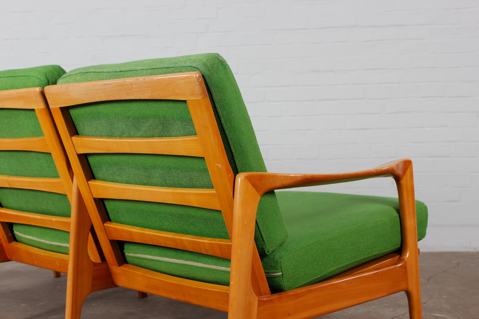 3 Sitzer Sofa Vintage 60er Jahre Mid Century Couch 70er design