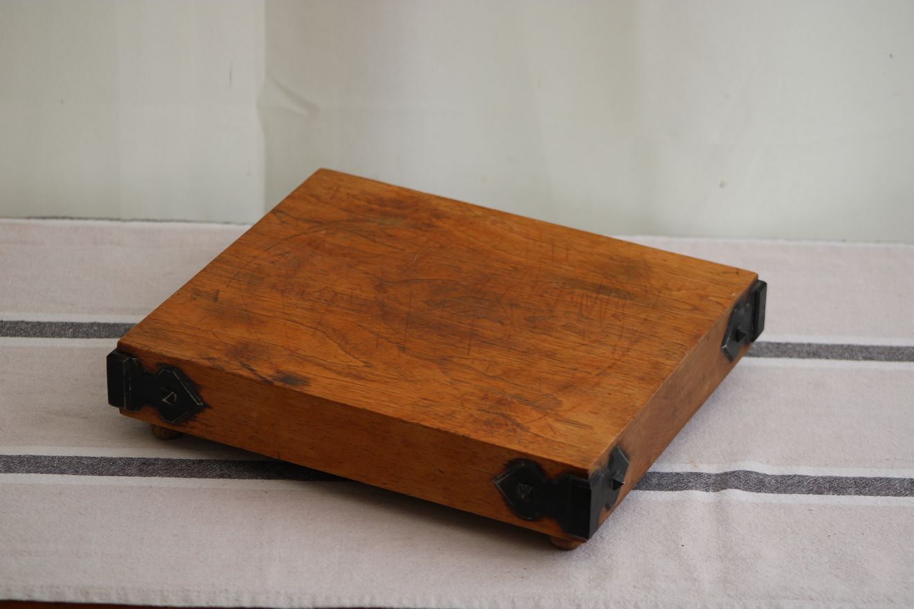 Old wooden log